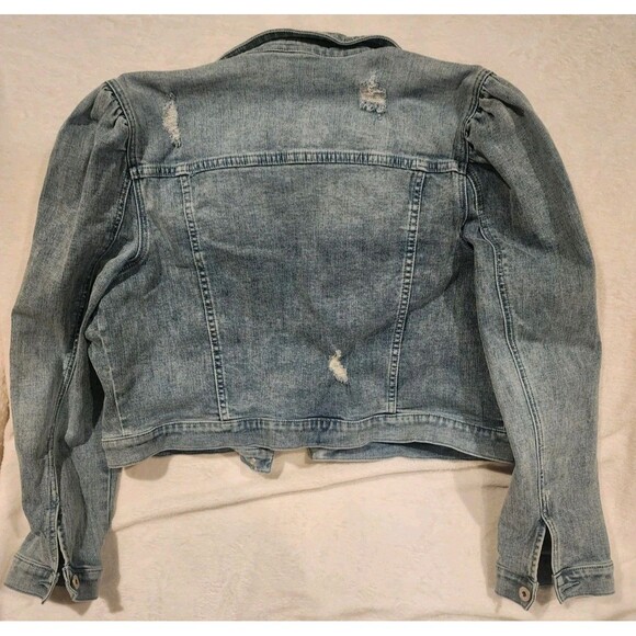 Chelsea & Violet Denim Jean Jacket Womens XL - Picture 3 of 6
